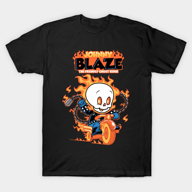 Johnny Blaze T-Shirt by harebrained